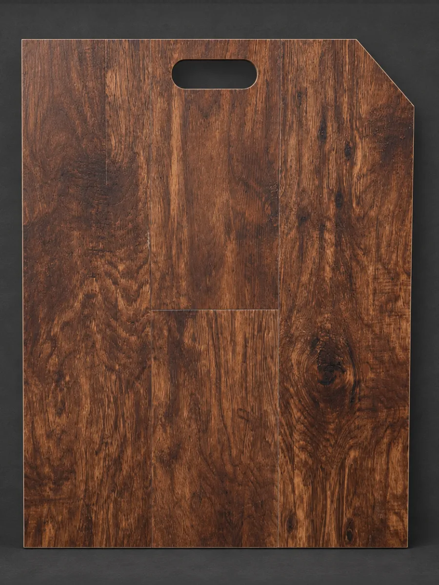 Hickory Caramel Vinyl flooring