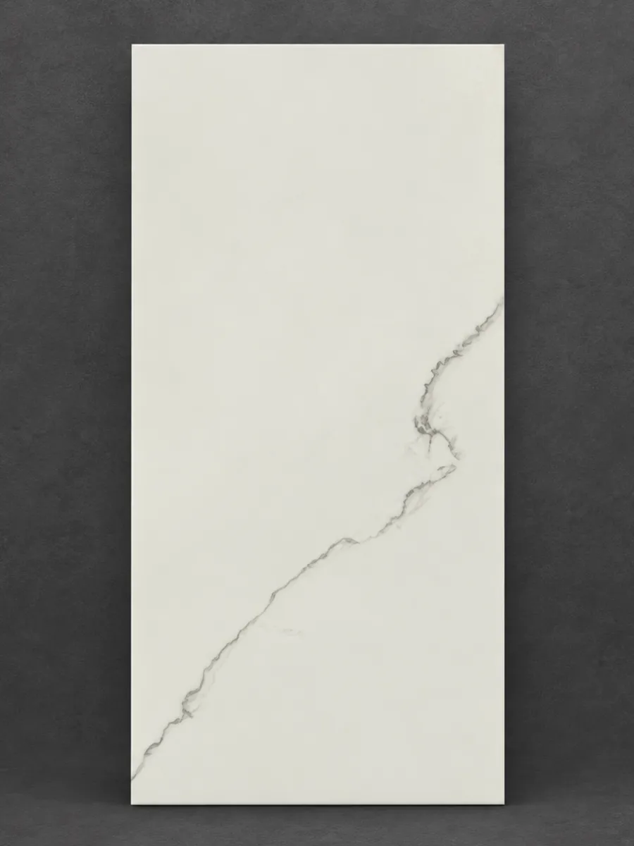 Crystal White Grey Vein Polished Flooring